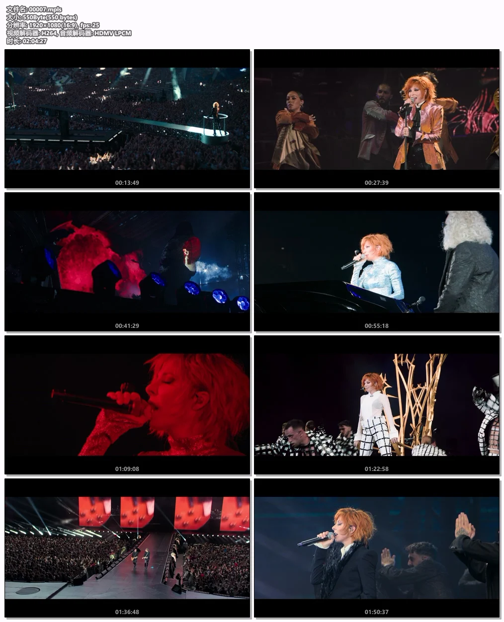 图片[5]-米莲·法莫 Mylene Farmer – Nevermore Le film 2024 [BDISO 39.5GB]-蓝光演唱会资源网