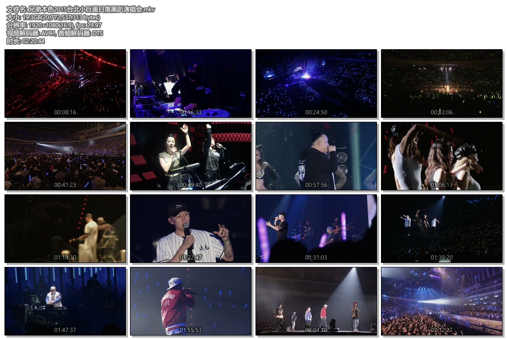 图片[2]-兄弟本色 G.U.T.S.Taipei Arena 2015 台北小巨蛋日落黑趴演唱会《BDRIP MKV 19.3G》-蓝光演唱会资源网