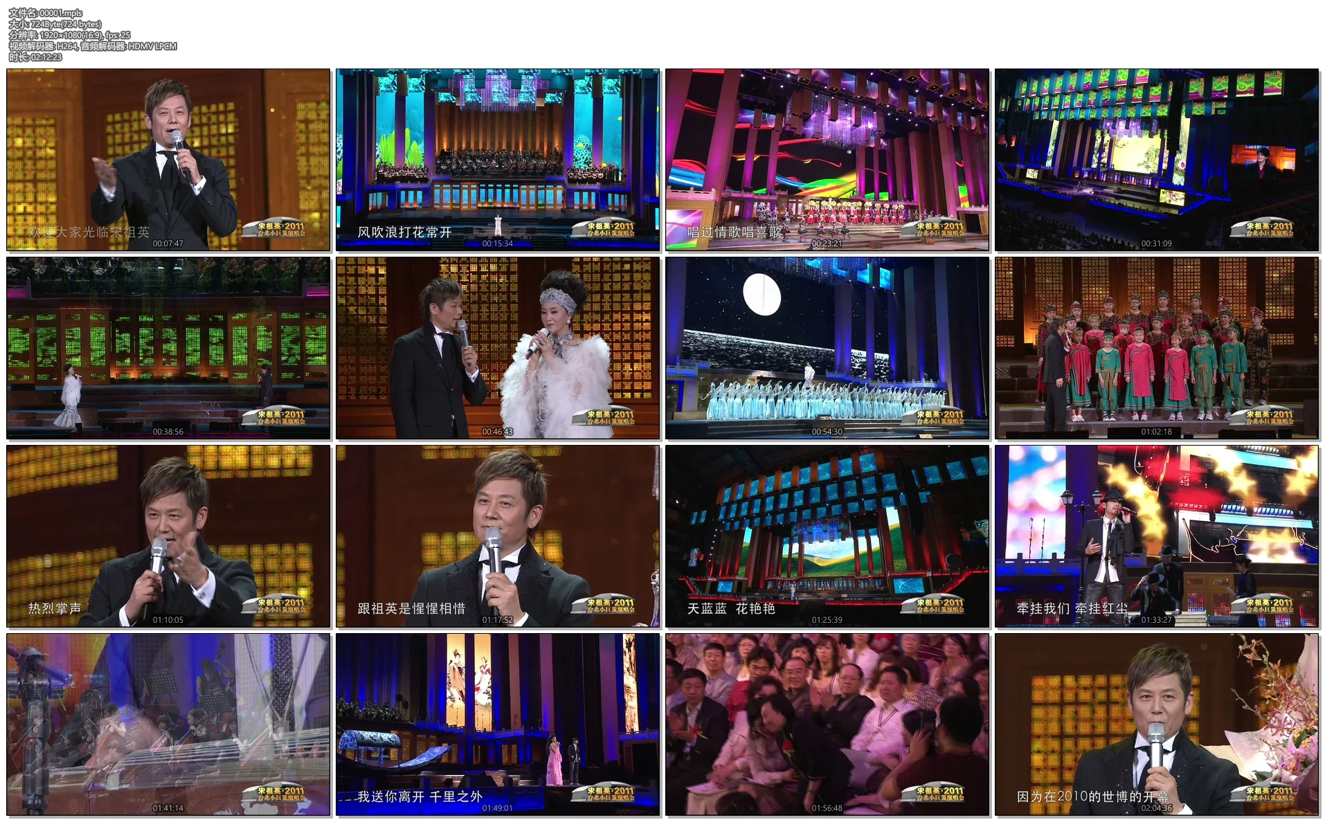 图片[7]-宋祖英 From Song Zuying At Taipei Arena Concert 2011 台北小巨蛋音乐会 [BDISO 39.64GB]-蓝光演唱会资源网