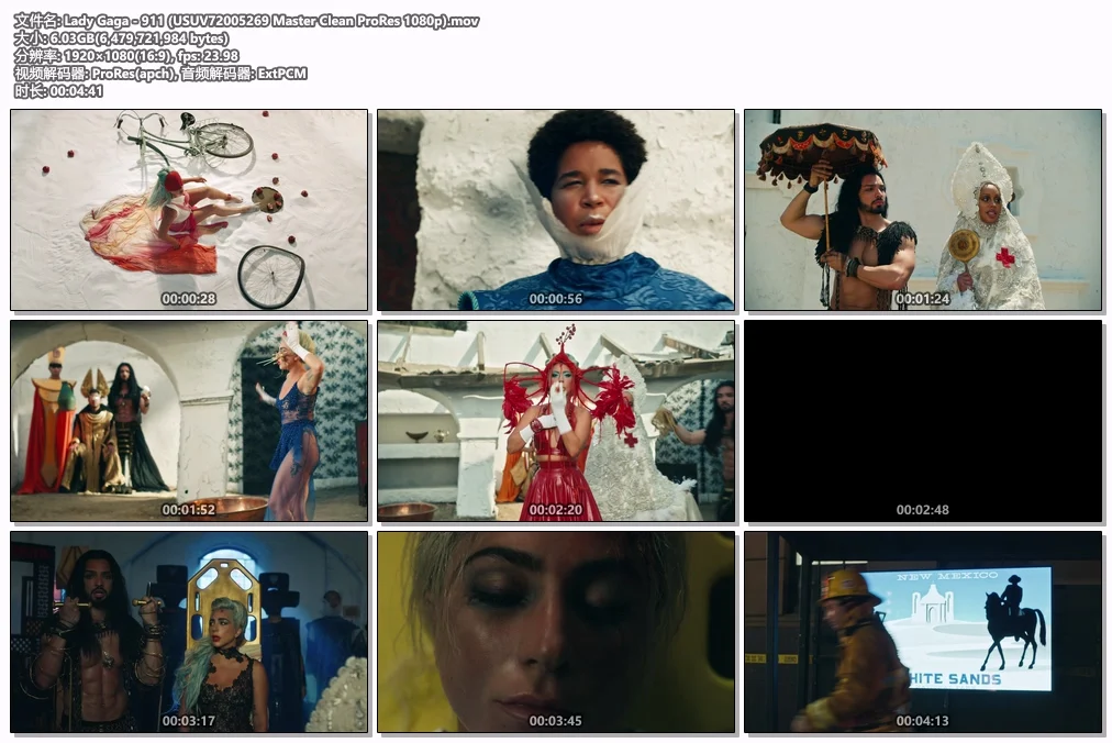 图片[2]-Lady Gaga – 911 1080P [ProRes MOV 6.03G]-蓝光演唱会资源网