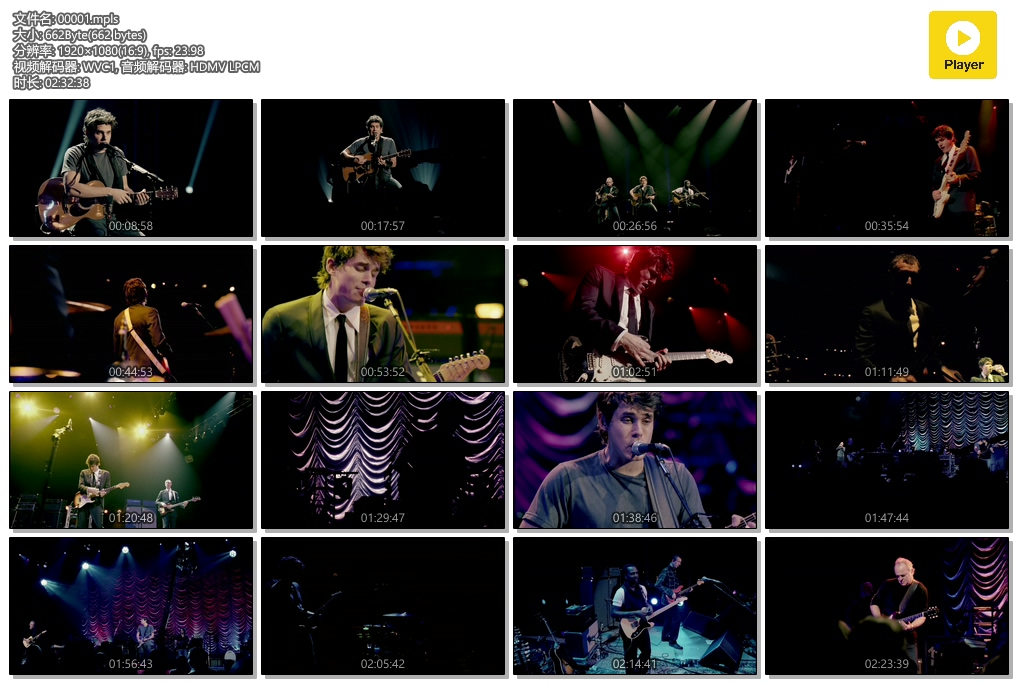 图片[3]-约翰迈尔：聚焦洛杉矶现场 Where The Light Is: John Mayer Live In Los Angeles 2008 [BDISO 44.9GB]-蓝光演唱会资源网