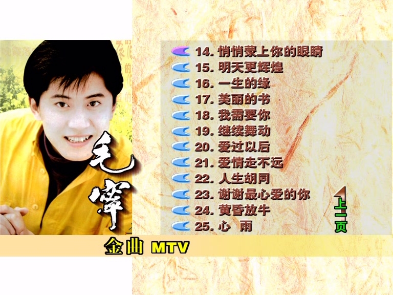 图片[2]-毛宁 – 金曲MTV（DVD/ISO/4.18G）-蓝光演唱会资源网