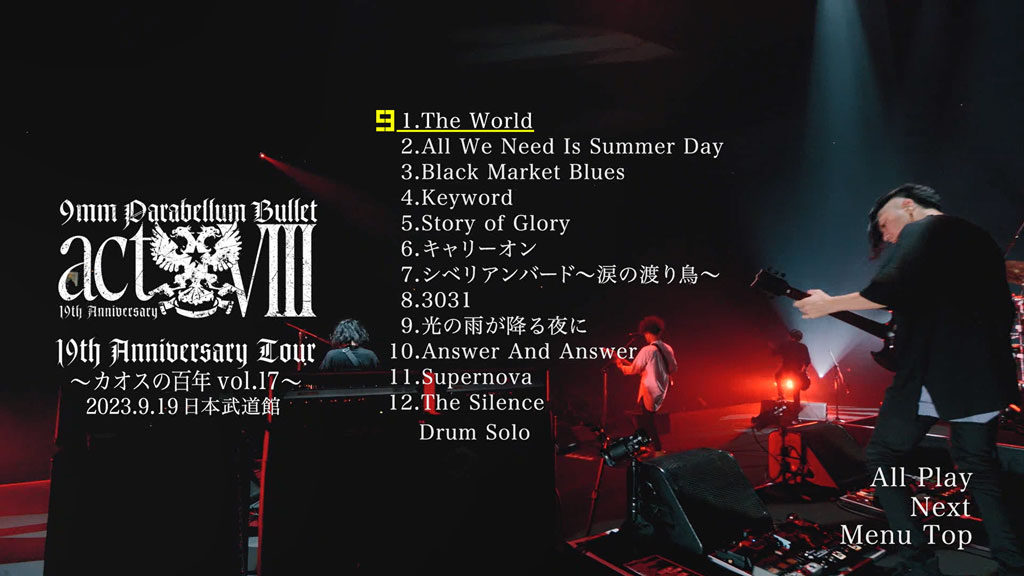 图片[2]-9mm Parabellum Bullet – act VIII 2024 [BDISO 2BD 64.5GB]-蓝光演唱会资源网
