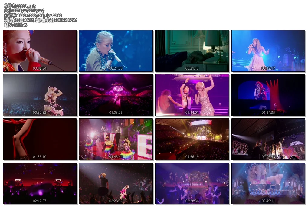 图片[2]-滨崎步2012日本巡回演唱会Ayumi Hamasaki ARENA TOUR 2012 A ~HOTEL Love songs~《ISO 40.72G》-蓝光演唱会资源网