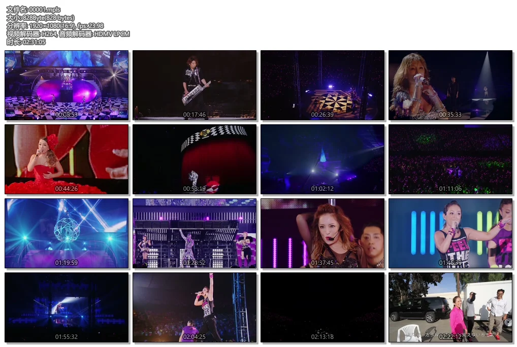 图片[2]-滨崎步Ayumi Hamasaki – PREMIUM SHOWCASE ～Feel the love～外挂中字幕《ISO 41.6G》-蓝光演唱会资源网