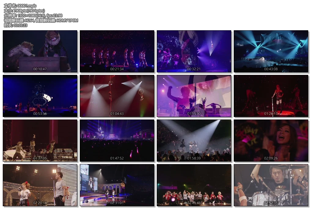 图片[3]-滨崎步Ayumi Hamasaki – Rock\’n\’Roll Circus Tour FINAL ~7Days Special~《ISO双碟 66.3G》-蓝光演唱会资源网