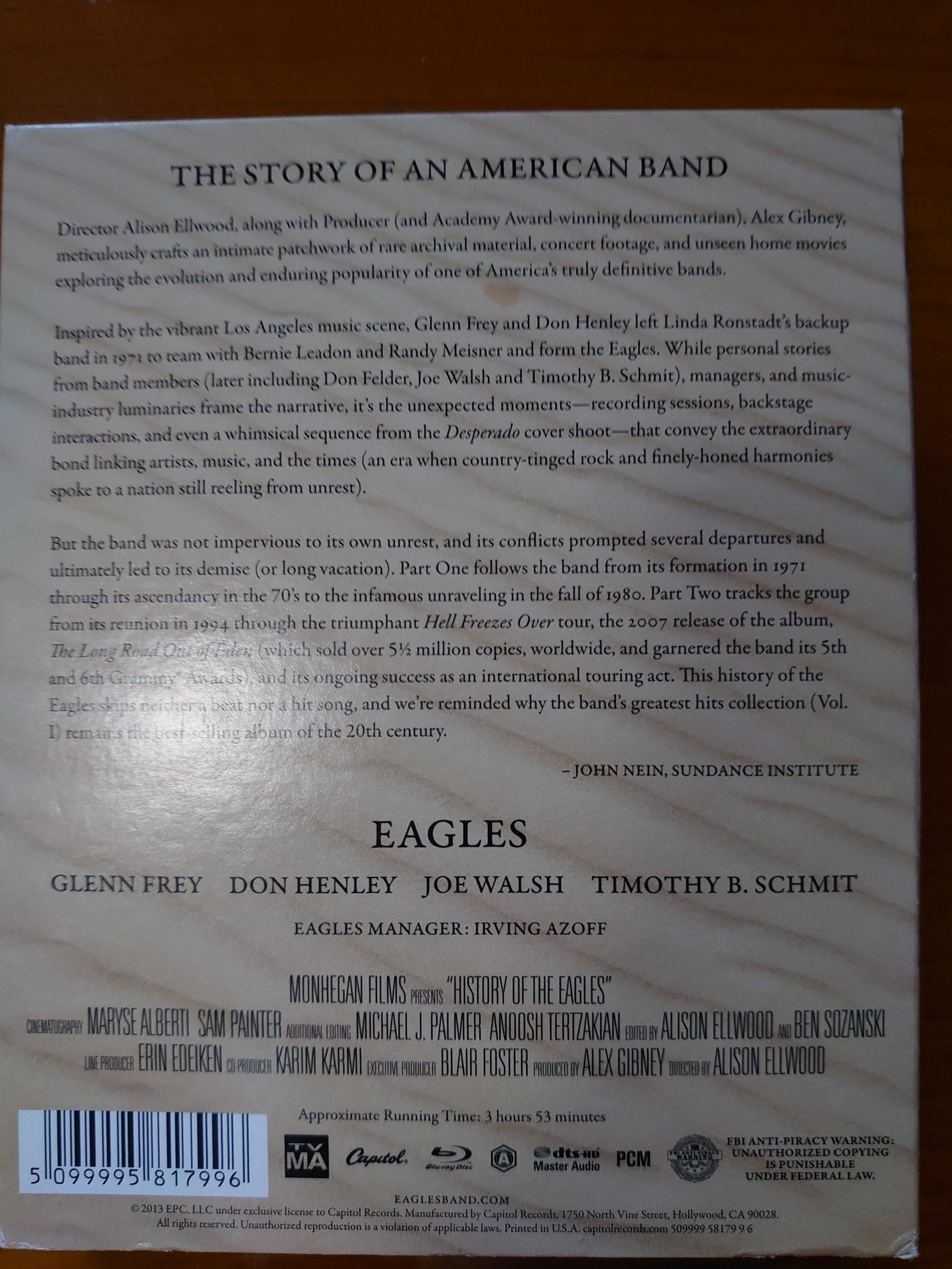 图片[2]-自购 Eagles 老鹰乐队 History Of The Eagles纪录片+1977华盛顿现场《BDMV 3碟 31.2+17.9+12.7G》-蓝光演唱会资源网