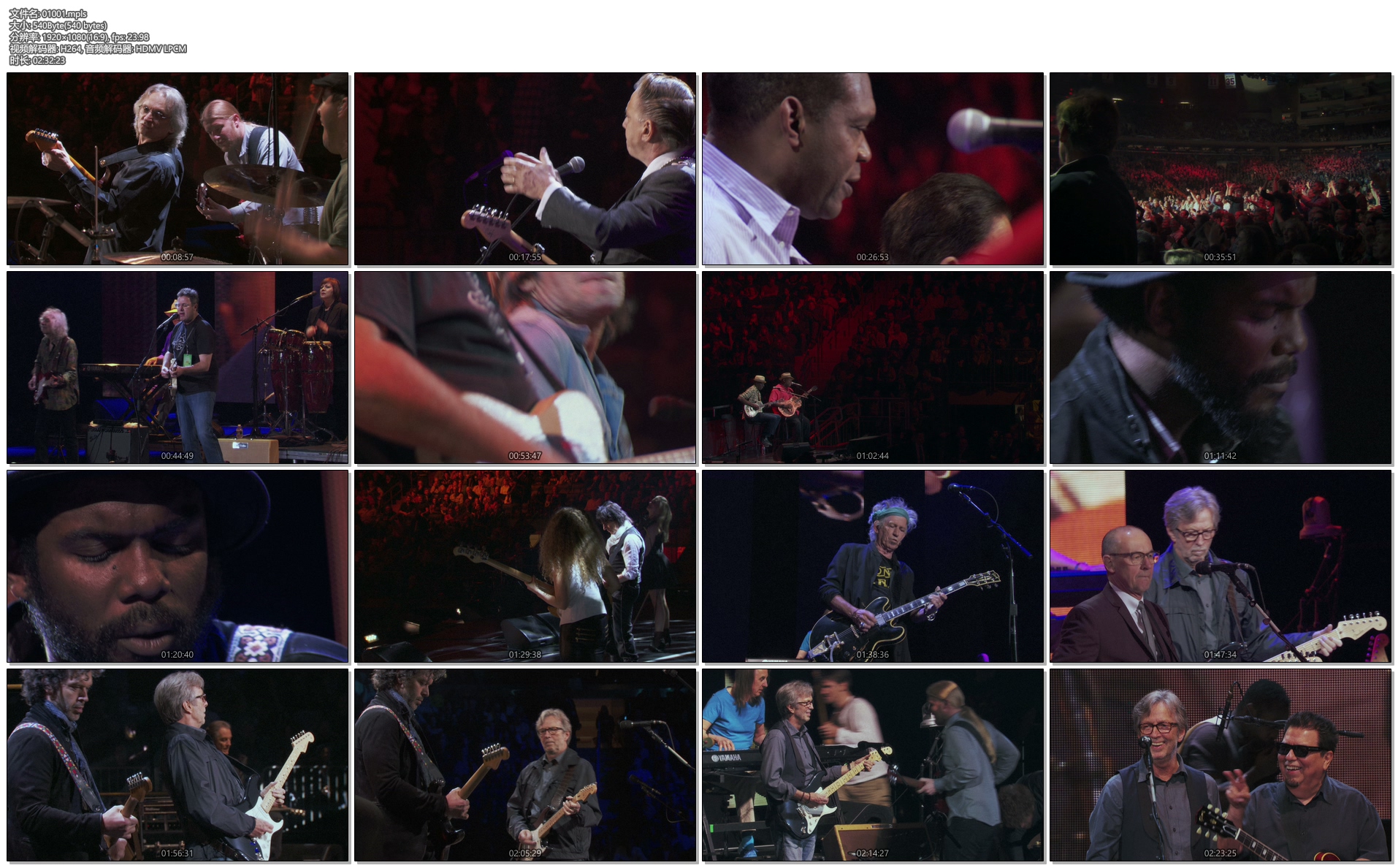 图片[3]-Eric Clapton\’s Crossroads Guitar Festival 2013 1080p Blu-ray AVC DTS-HD MA 5.1《BDMV 双碟80.8G》-蓝光演唱会资源网
