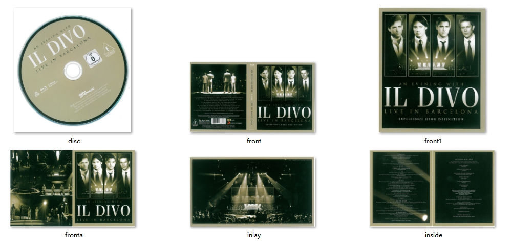 图片[3]-Il Divo 美声男伶 巴塞罗那演唱会 2009《BDMV 23.1G》-蓝光演唱会资源网