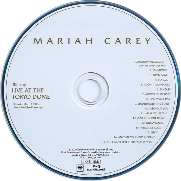 图片[8]-Mariah Carey 玛丽亚·凯莉 – The Rarities : Live at the Tokyo Dome 1996 (2020)《BDMV 20.8G》-蓝光演唱会资源网
