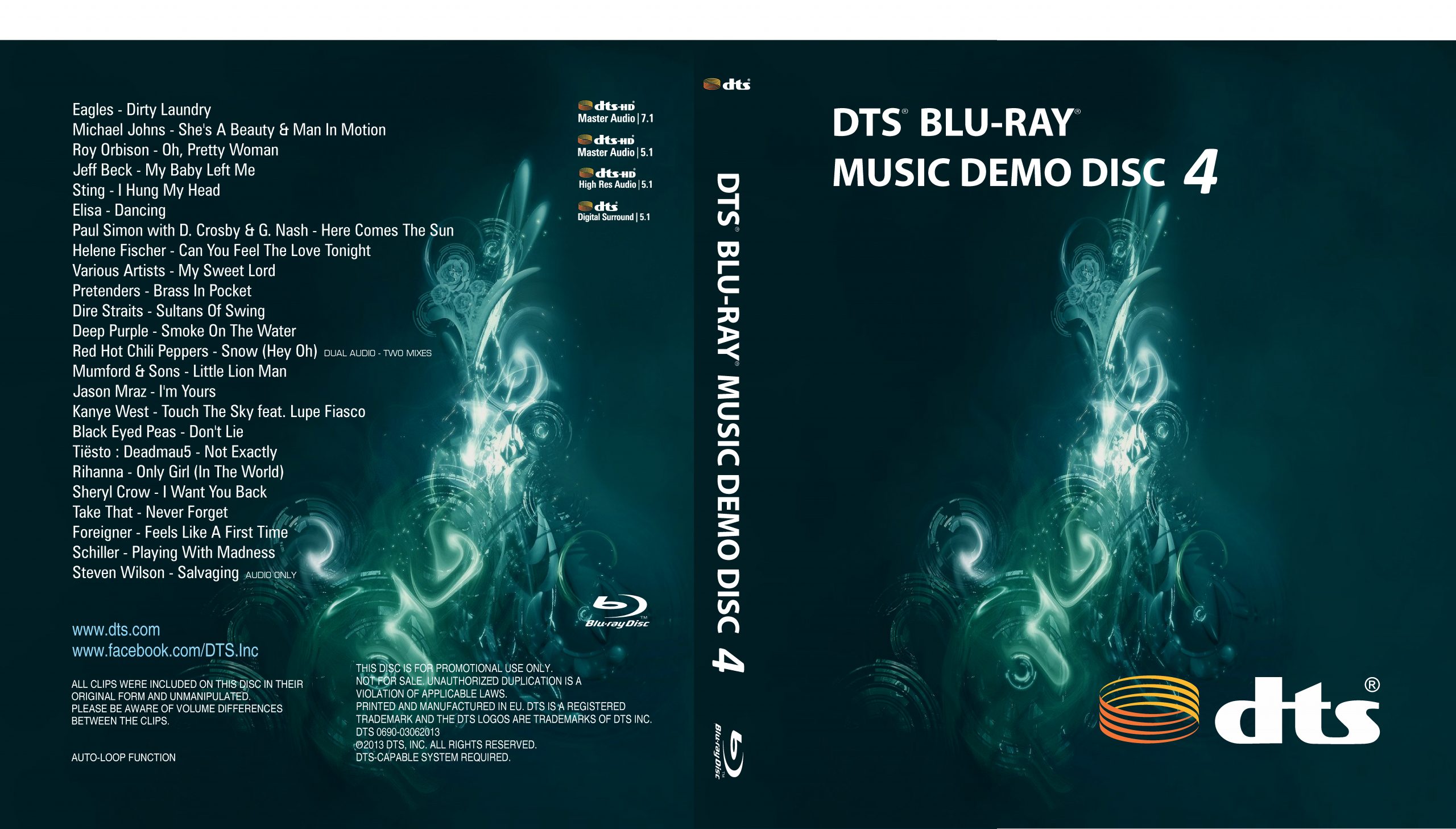 DTS 蓝光音乐示范演示碟测试 vol.4 DTS MUSIC DEMO Vol.4《BDMV 22.11GB》-蓝光演唱会资源网