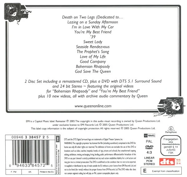 图片[2]-皇后乐队 Queen – A Night At The Opera (30th Anniversary Collectors Edition) [DVD-ISO 5.29GB + WAV+CUE 435MB]-蓝光演唱会资源网