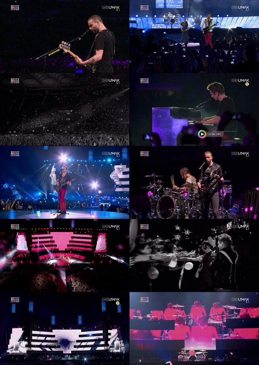 图片[3]-MUSE 缪斯 Live At Rome Olympic Stadium 奥林匹克体育场演唱会 2013 (4K)《UHDTV TS 20.3G》-蓝光演唱会资源网