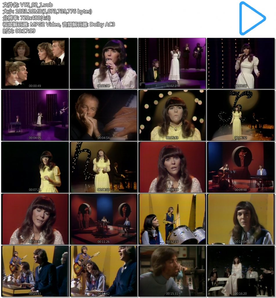 图片[2]-CARPENTERS – Interpretations[DVDISO][2.44G]-蓝光演唱会资源网