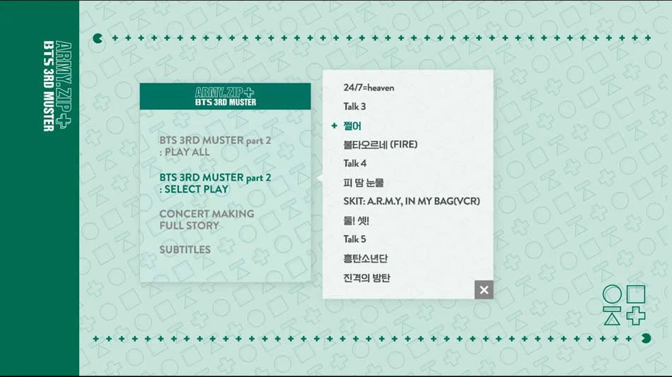 图片[11]-防弹少年团 Bangtan Boys – BTS 3rd Muster ARMY.ZIP+韩国粉丝见面演唱会2016 [BDMV 2BD 80.7G]-蓝光演唱会资源网