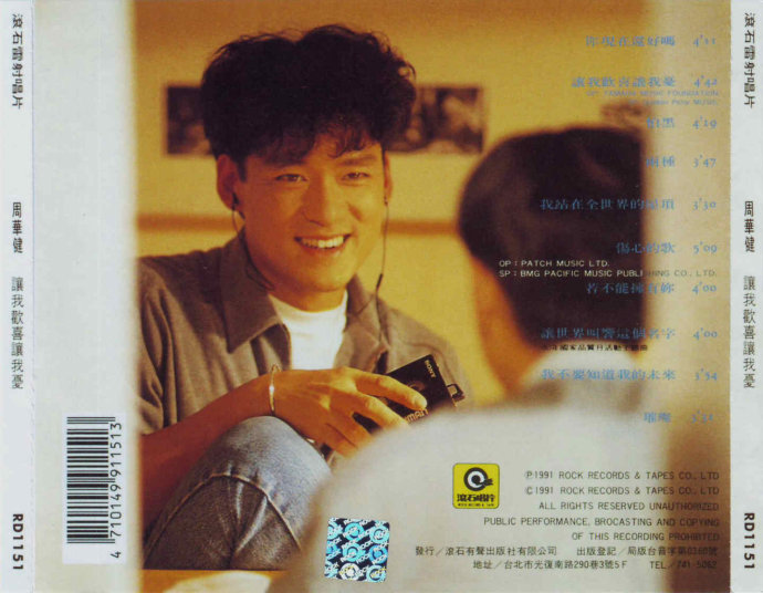 图片[2]-周华健 – 让我欢喜让我忧 卡拉OK系列（DVD/ISO/3.4G）-蓝光演唱会资源网