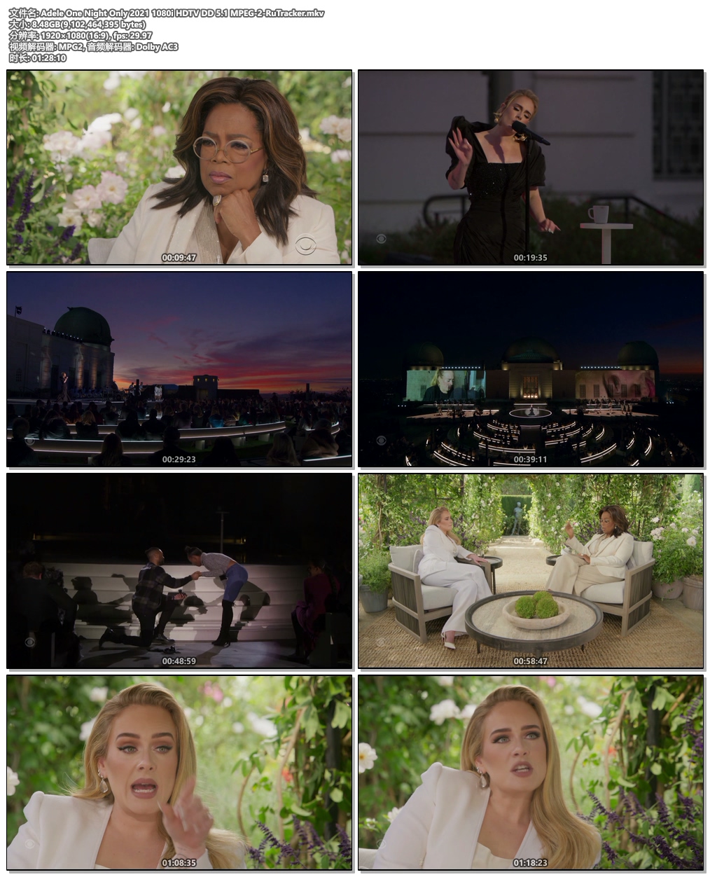 图片[5]-Adele One Night Only 2021 1080i HDTV DD 5.1《HDTV MKV 8.47G》-蓝光演唱会资源网