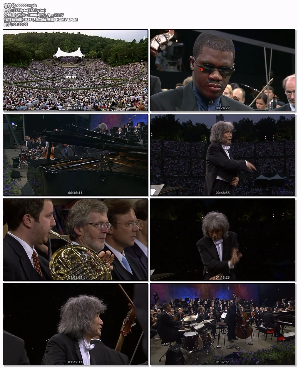图片[6]-Seiji Ozawa 2003 – A Gershwin Night (Seiji Ozawa, Marcus Roberts Trio) 2003 [BDMV 21.7GB]-蓝光演唱会资源网