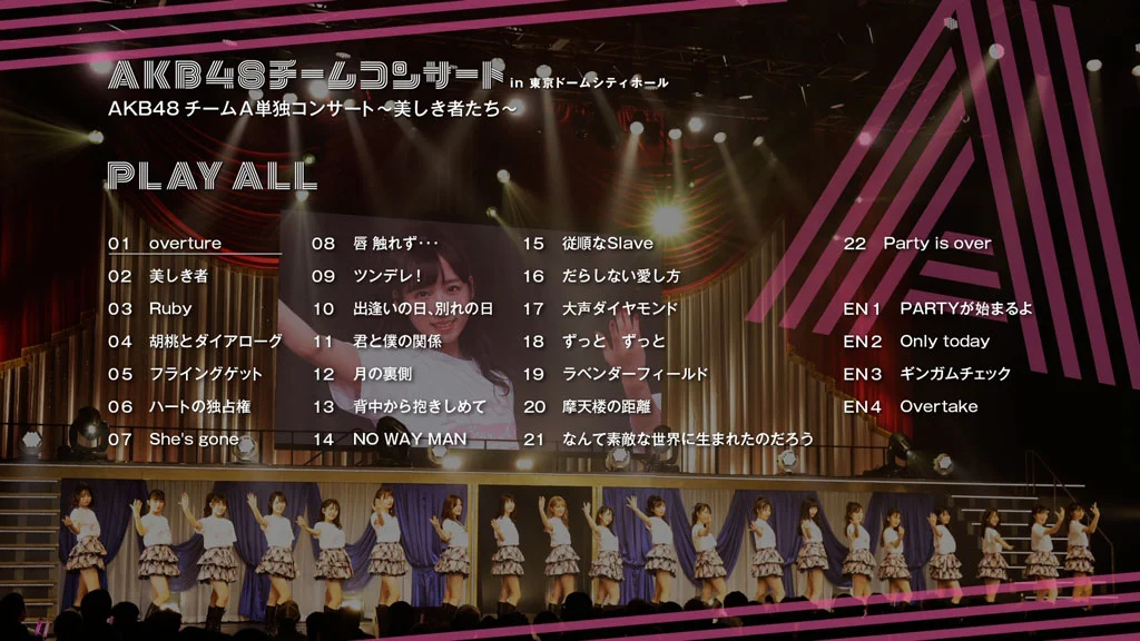 AKB48十五周年东京巨蛋庆典演唱会 AKB48 Tandoku Concert 15 nenme no Chousensha 2020《ISO 4碟 131.75G》-蓝光演唱会资源网