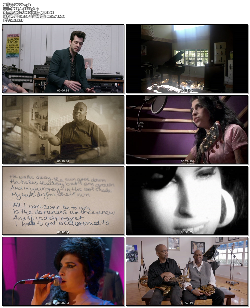 图片[6]-艾米·怀恩豪斯 音乐纪录片 Amy Winehouse – Back to Black 2018《BDMV 21.1G》-蓝光演唱会资源网