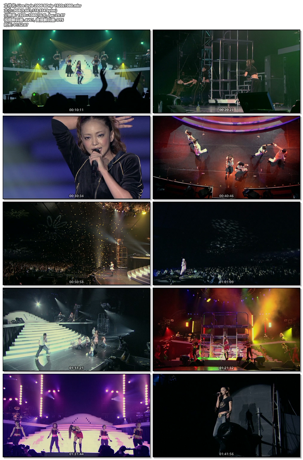 图片[5]-安室奈美惠 namie amuro Live Style 2006 演唱会《BDrip MKV 8.99G》-蓝光演唱会资源网