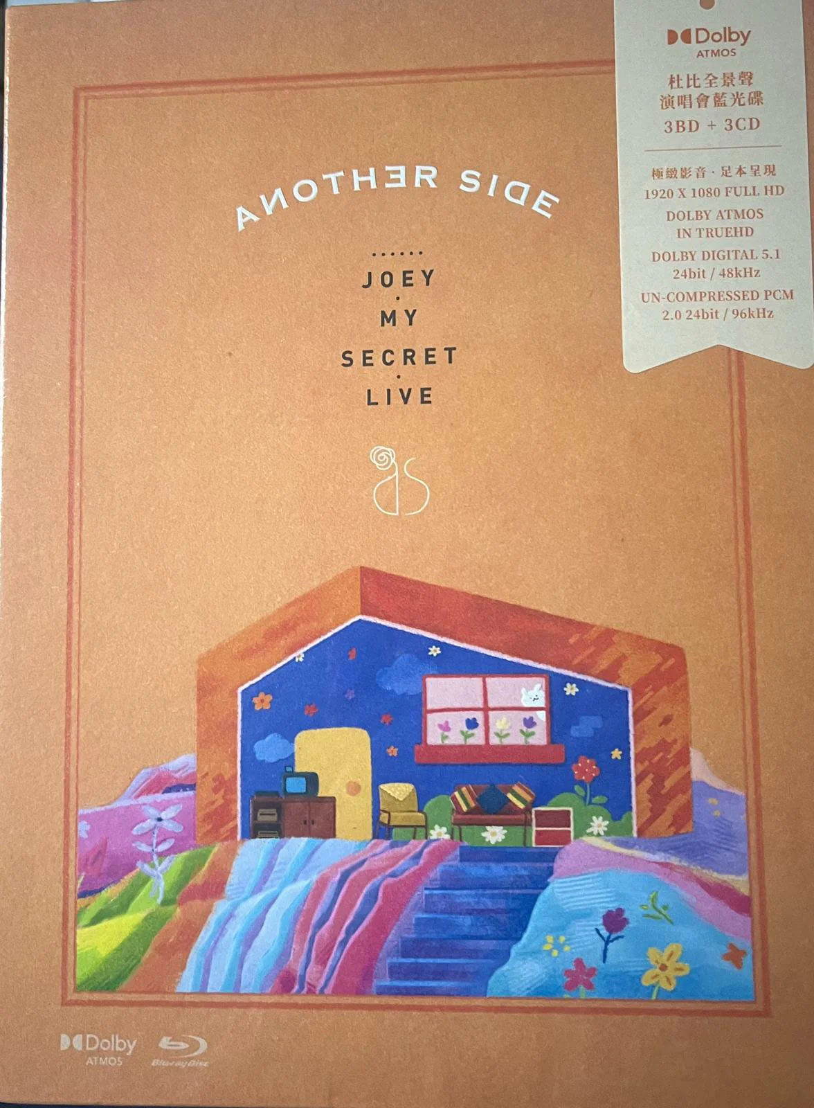 容祖儿 Another Side Joey My Secret Live 2024 特别版 3BluRay+3CD 2024 [自购原盘] [BDISO 3BD 77.7GB]-蓝光演唱会资源网