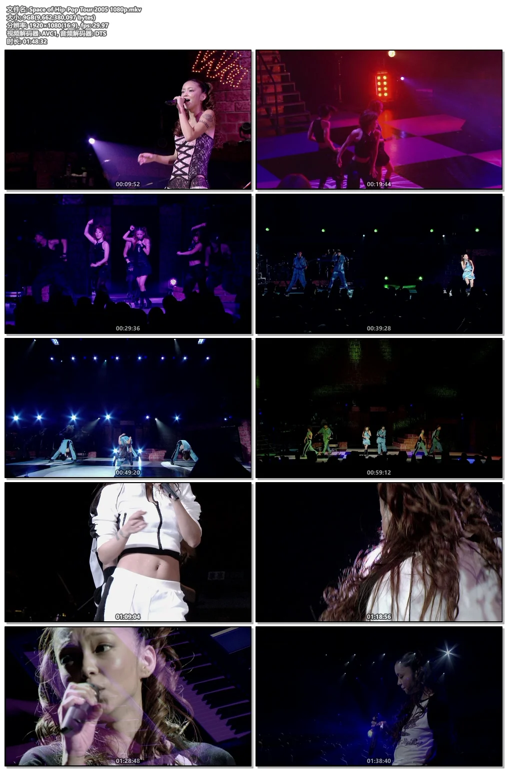 图片[5]-安室奈美惠 namie amuro Space of Hip-Pop Tour 2005 巡迴演唱会《BDrip MKV 9G》-蓝光演唱会资源网