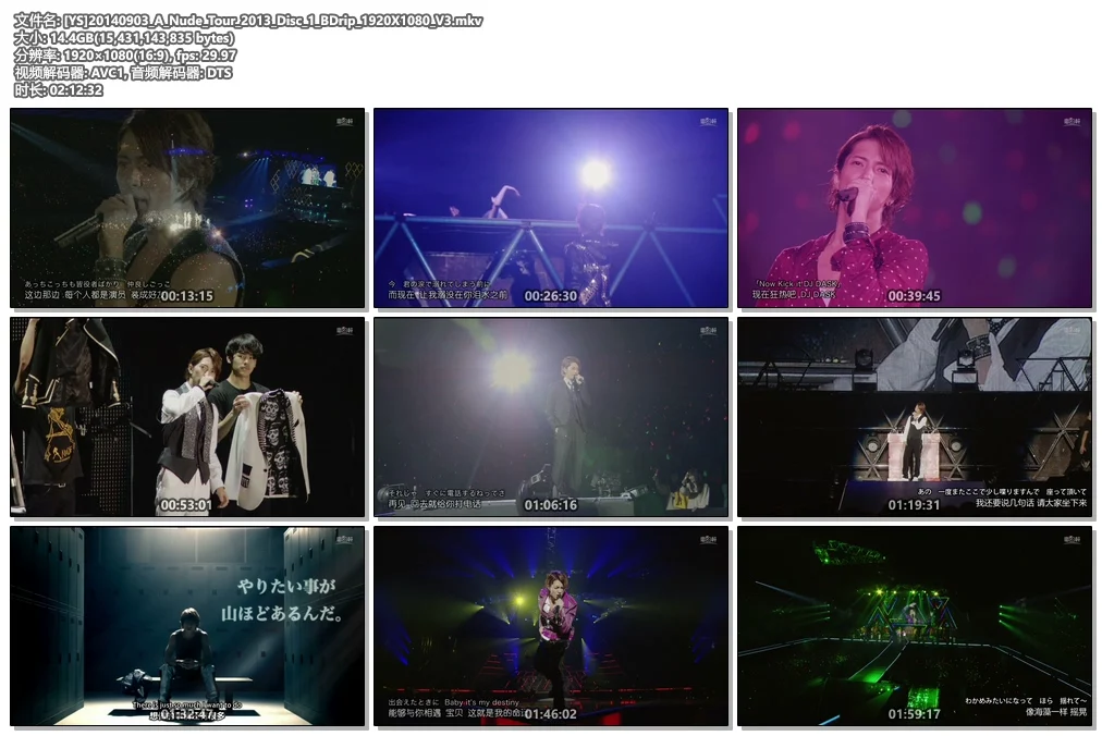 图片[3]-山下智久 A Nude Tour 2013《BDrip MKV 21G》-蓝光演唱会资源网