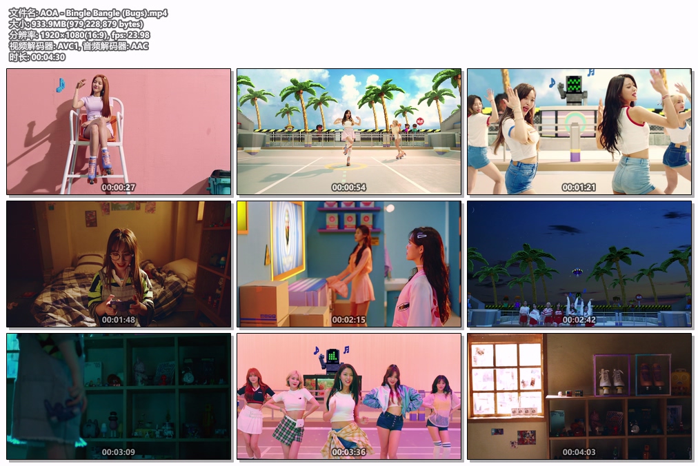 图片[2]-AOA – Bingle Bangle 1080P [Bugs MP4 933.9MB]-蓝光演唱会资源网