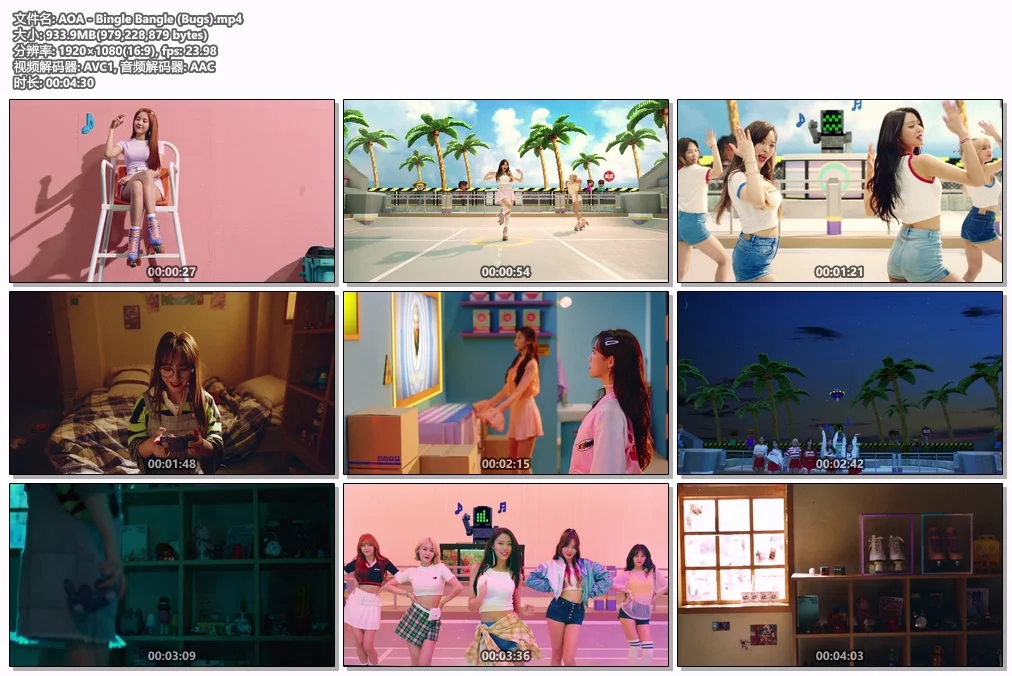 图片[2]-AOA – Bingle Bangle 1080P [Bugs MP4 933.9MB]-蓝光演唱会资源网