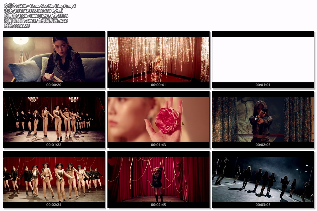 图片[2]-AOA – Come See Me 1080P [Bugs MP4 1.1GB]-蓝光演唱会资源网