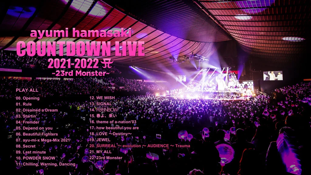 图片[2]-滨崎步 浜崎あゆみ – ayumi hamasaki COUNTDOWN LIVE 2021-2022 A ～23rd Monster～ 2022《BDISO 36.7GB》-蓝光演唱会资源网