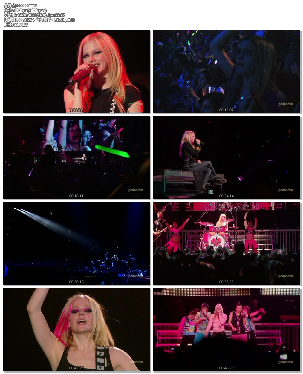 图片[6]-艾薇儿 美丽坏东西 加拿大世界巡回演唱会 Avril Lavigne: The Best Damn Tour – Live in Toronto 2008《BDISO 4.17G》-蓝光演唱会资源网