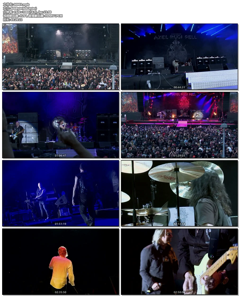 图片[6]-Axel Rudi Pell & Friends: Magic Moments – 25th Anniversary Special Show 2015《BDMV 43.8G》-蓝光演唱会资源网