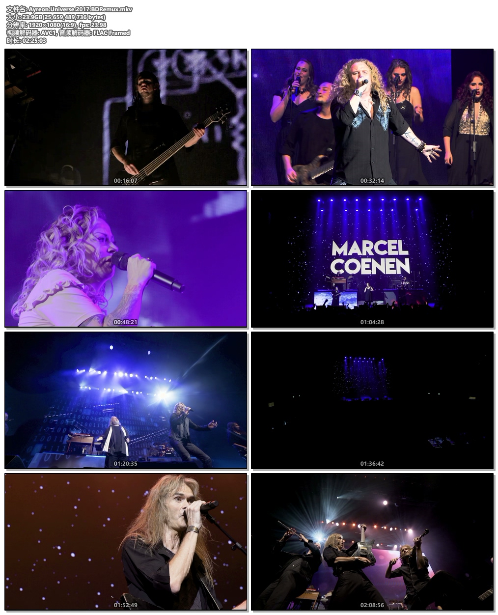 图片[5]-Ayreon – Ayreon Universe – The Best of Ayreon Live 2017 [2018]《Remux MKV 23.8G》-蓝光演唱会资源网