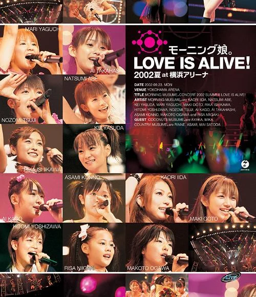 モーニング娘。 – モーニング娘。LOVE IS ALIVE!2002夏 at 横浜アリーナ 2013《BDISO 34.4GB》-蓝光演唱会资源网