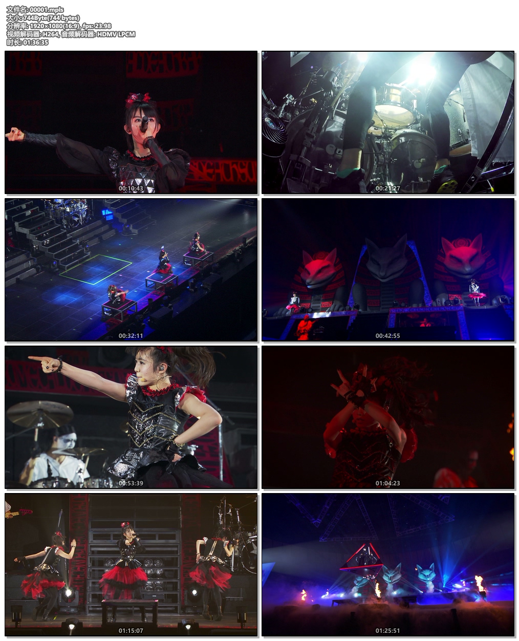 图片[7]-BABYMETAL – Legend – Metal Galaxy  Metal Galaxy World Tour In Japan Extra Show 2020《BDMV 2BD 43.5G》-蓝光演唱会资源网