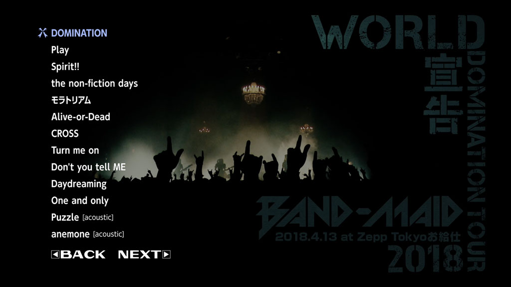 图片[2]-BAND-MAID – Start Over Blu-Ray 2018《BDMV 19.9G》-蓝光演唱会资源网