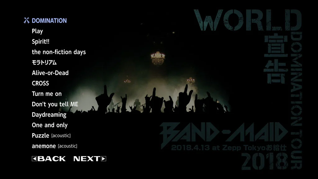 图片[2]-BAND-MAID – Start Over Blu-Ray 2018《BDMV 19.9G》-蓝光演唱会资源网