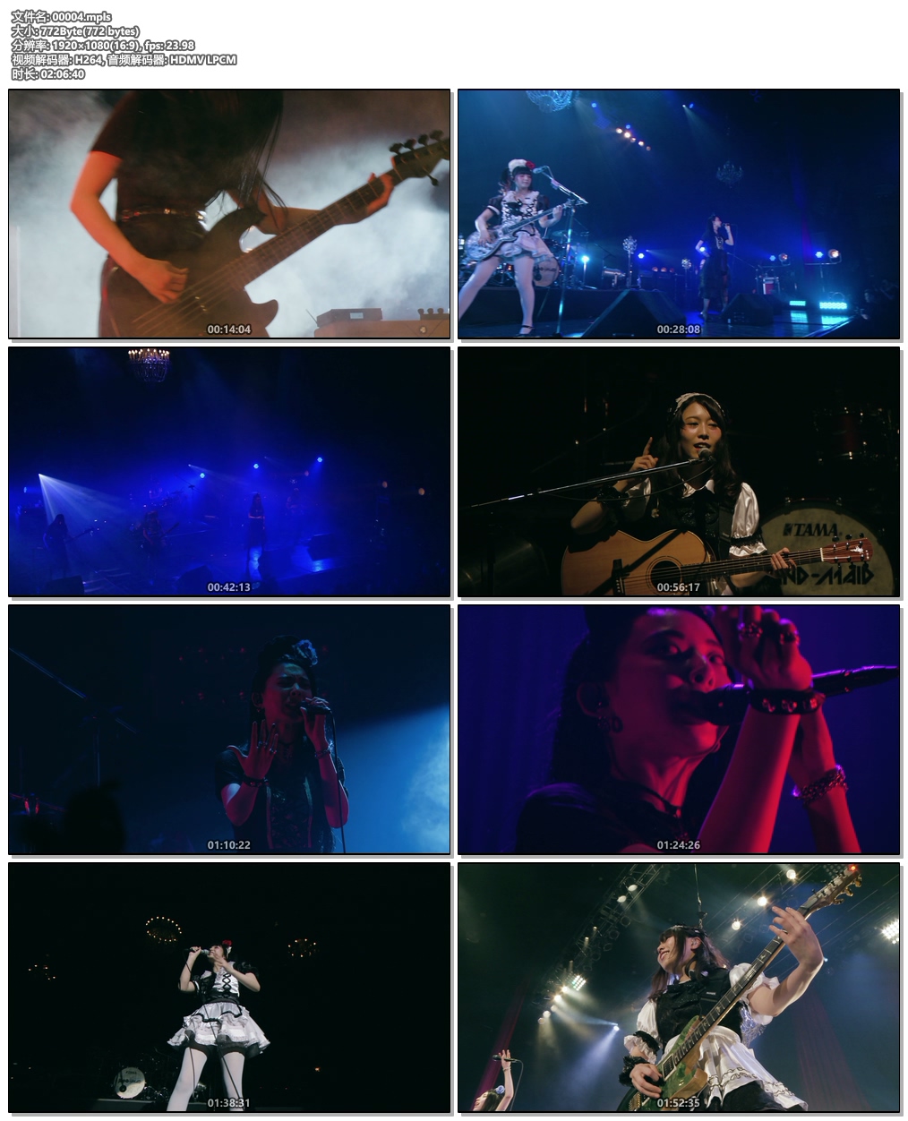 图片[6]-BAND-MAID – Start Over Blu-Ray 2018《BDMV 19.9G》-蓝光演唱会资源网