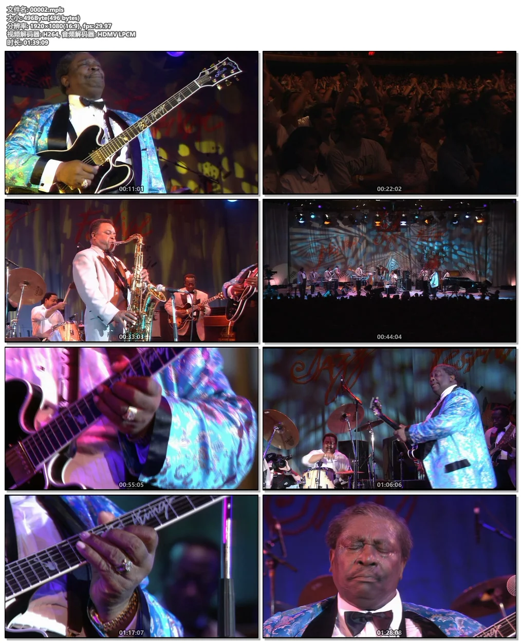 图片[6]-B. B. King – Live At Montreux  1993《BDMV 22.27 G》-蓝光演唱会资源网