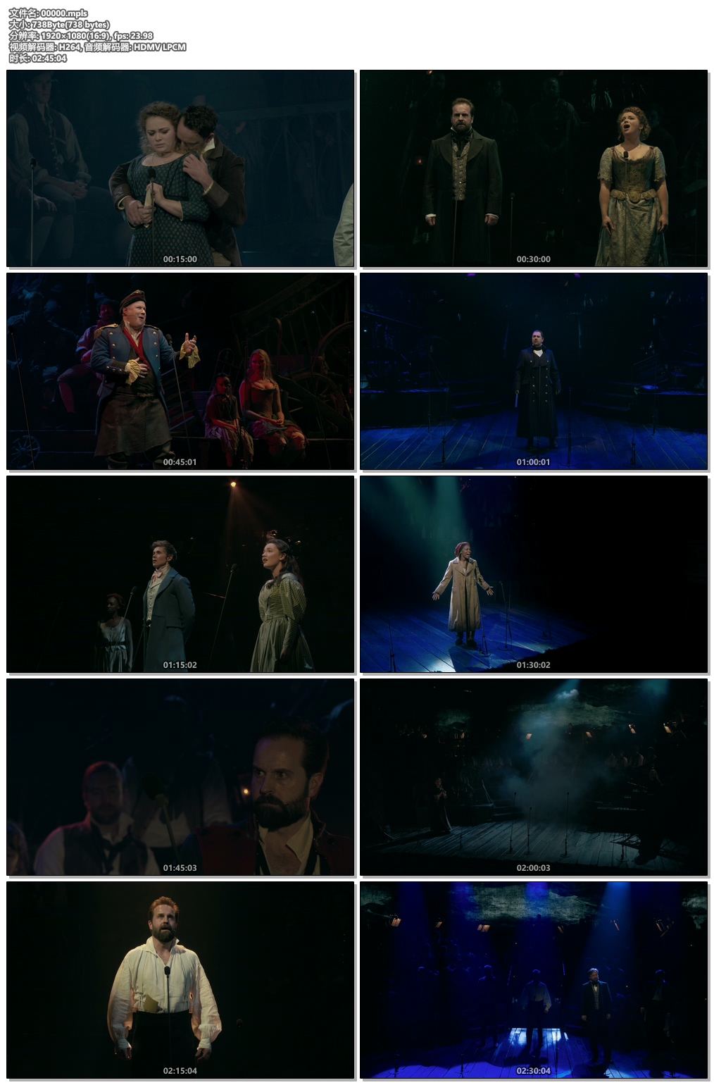 图片[6]-悲惨世界 上演音乐会 Les Misérables: The Staged Concert 2019 1080p Blu-ray《BDMV 42.48G》-蓝光演唱会资源网