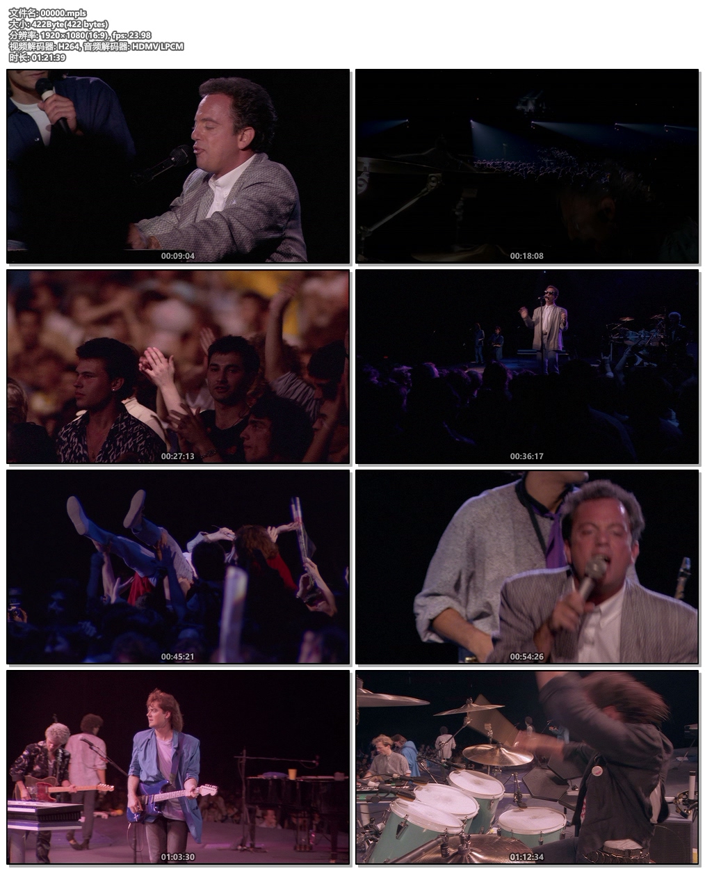 图片[2]-Billy Joel – Live At Shea Stadium 1996《BDrip MKV 13.1G》-蓝光演唱会资源网