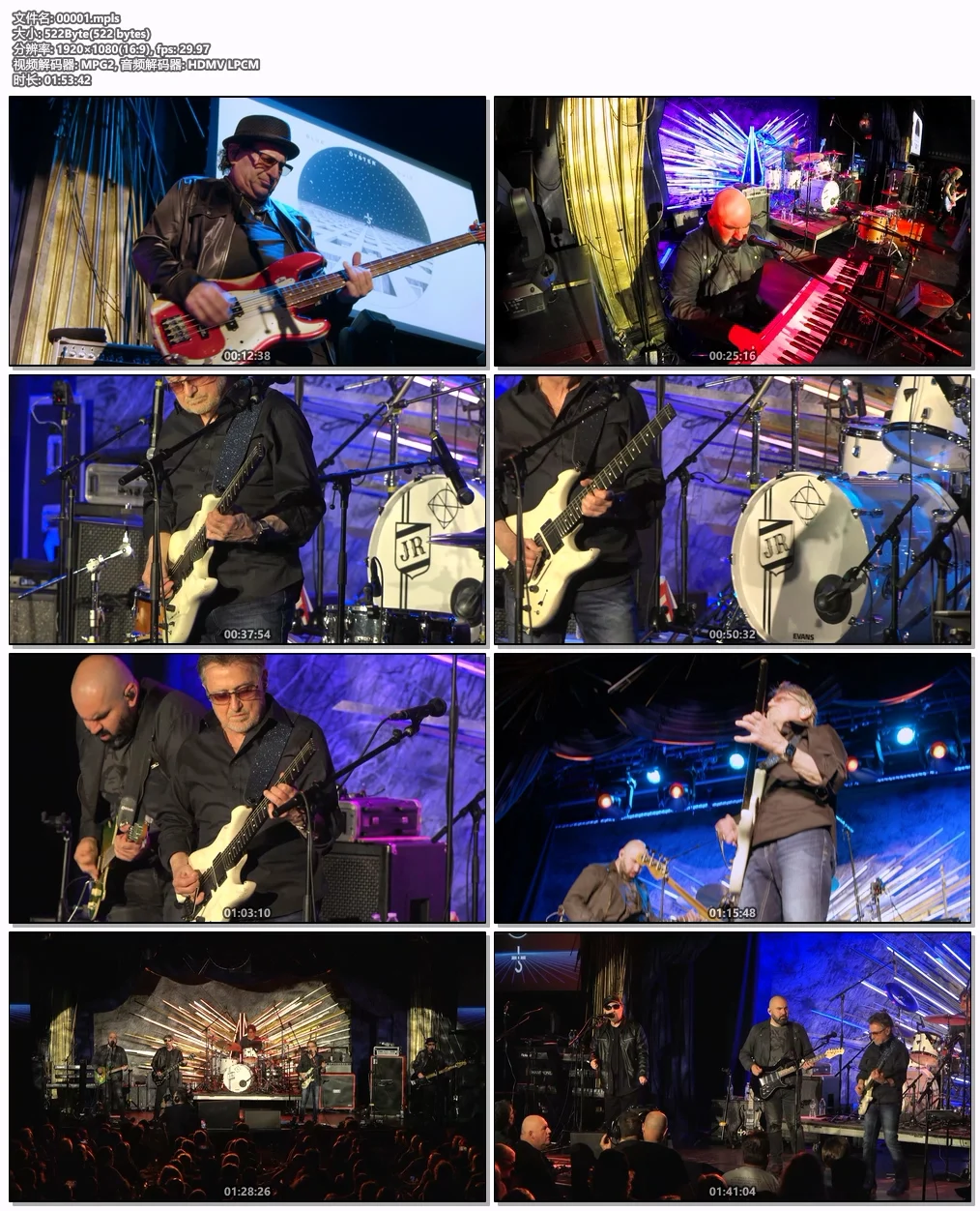 图片[6]-蓝色的牡蛎崇拜 Blue Oyster Cult – iHeart Radio Theater N.Y.C. 2012 (2020)《BDMV 17.3G》-蓝光演唱会资源网
