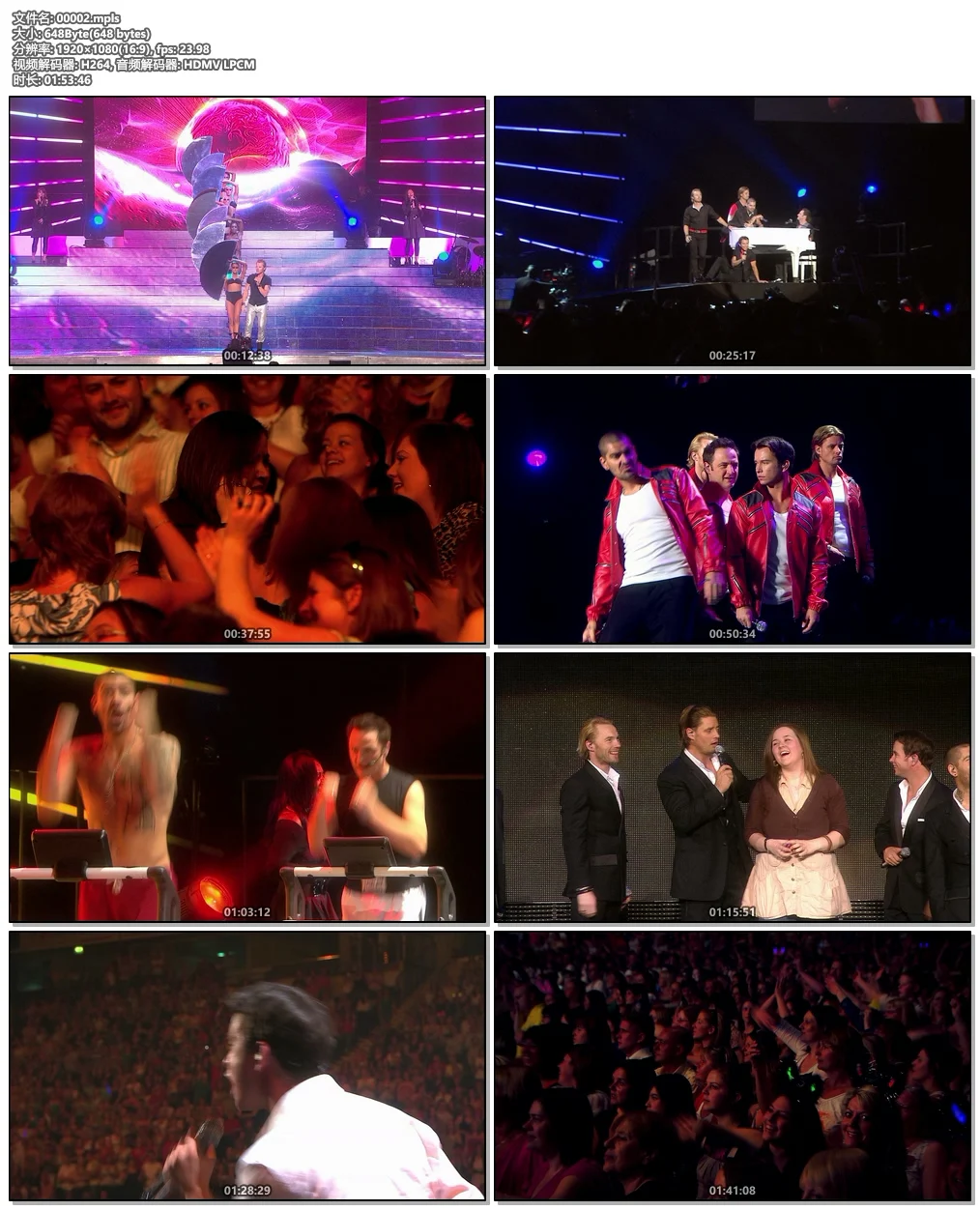图片[6]-男孩地带 Boyzone – Back Again No Matter What Live 2008《BDMV 33.8G》-蓝光演唱会资源网