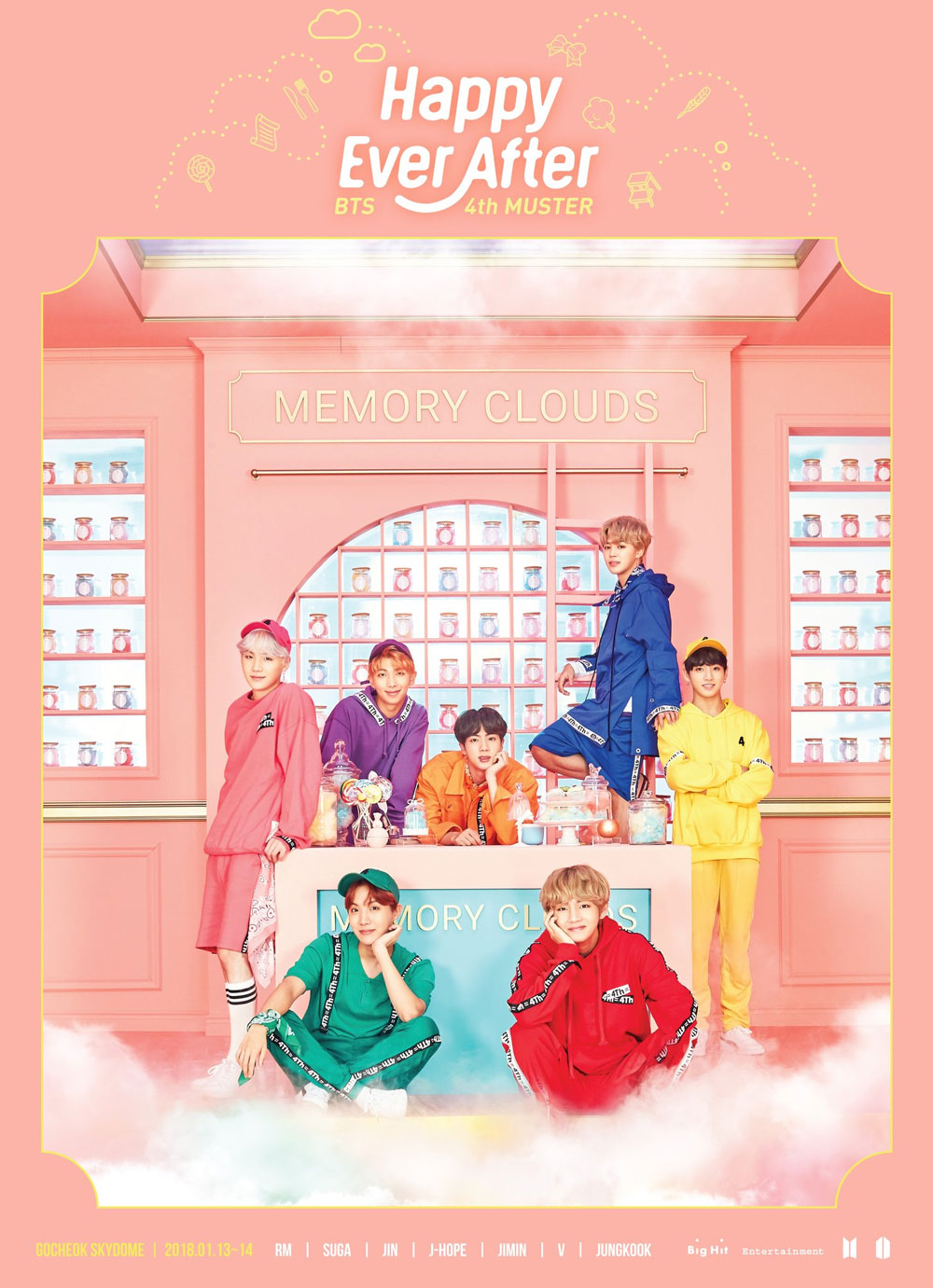 BTS – 防弹少年团 4th MUSTER [Happy Ever After] 2018《Remux MKV 84.1G》-蓝光演唱会资源网