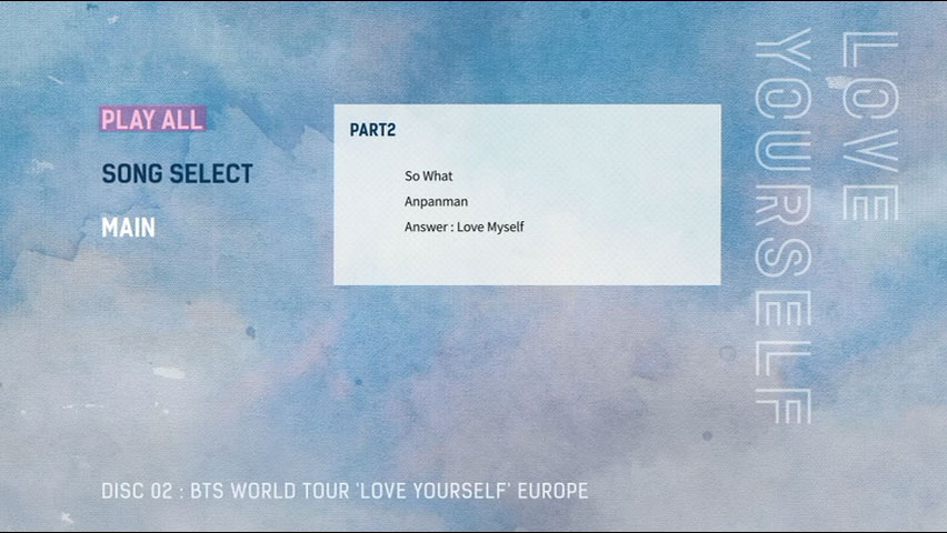 图片[3]-BTS 방탄소년단 – BTS WORLD TOUR \’LOVE YOURSELF\’ EUROPE 2019 [2DVD ISO 15GB]-蓝光演唱会资源网