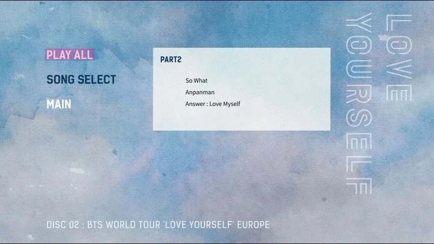 图片[3]-BTS 방탄소년단 – BTS WORLD TOUR \’LOVE YOURSELF\’ EUROPE 2019 [2DVD ISO 15GB]-蓝光演唱会资源网