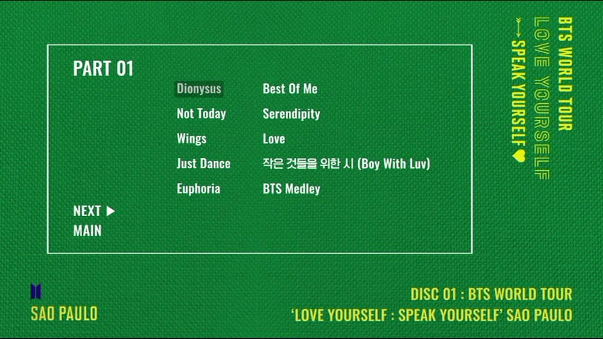 图片[2]-BTS 방탄소년단 – BTS WORLD TOUR \’LOVE YOURSELF SPEAK YOURSELF\’ SAO PAULO 2019 [2DVD ISO 12.1GB]-蓝光演唱会资源网