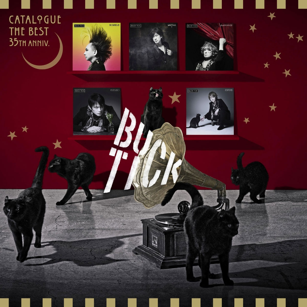 BUCK-TICK – CATALOGUE THE BEST 35th anniversary 2022 1BD+5CD [BDISO 38.6GB]-蓝光演唱会资源网